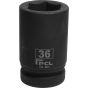 PCL 36mm A/F, D/Impact Socket, 1" Drive - APA40/36