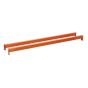 Pair Cross Beams Tube 2250mm 1000kg Capacity Sealey Part No. APRT2251