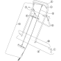 Handle and Controls Assembly for Husqvarna AR19 Lawn Care Equipment