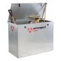 TOOLBIN Galvanised Storage Box 1165 x 560 x 860mm by Armorgard - GB3