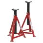 Axle Stands (Pair) 2.5tonne Capacity per Stand Medium Height Sealey Part No. AS3000