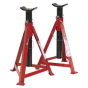 Axle Stands (Pair) 2.5tonne Capacity per Stand Medium Height Sealey Part No. AS3000