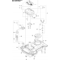 Chassis Upper Assembly for Husqvarna Automower 220 AC