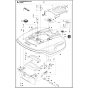 Cover Assembly for Husqvarna Automower 265 ACX