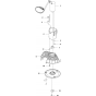 Blade Motor and Cutting Equipment Assembly for Husqvarna Automower 305