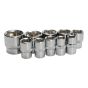 Socket Set of 12 Metric 3/8in Drive by BlueSpot - 1502