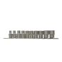 Sockets On Rail Set of 10 Metric 1/2in Drive by BlueSpot - 1526