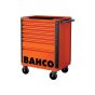 7 Drawer B Tool Trolley K Orange