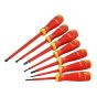 BAHCOFIT Insulated Screwdriver Set of 7 Slotted / Pozi by Bahco - B220.017