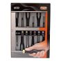 Mixed Insulated ERGO Screwdriver Set 6 Piece SL/PH/PZ by Bahco - BE-9884S