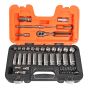 S330L Socket Set of 53 Metric 1/4in & 3/8in Deep Drive by Bahco - S330L