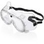 B-Brand Chemical Goggle PVC Frame Indirect Vents EN166 - Class:1, B Clear