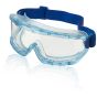 Premium Goggles Soft & Flexible Anti Scratch/Mist Class 1 BT Lens Blue Fr