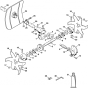 Complete Assembly for Stihl BC 3, 20, 30, 35 Cultivators