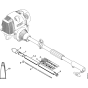 BF-KM Drive tube assembly for Stihl KombiTool