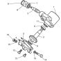 Gearbox Drum Shaft (1989 onwards) for Belle Minimix 150