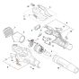 Main Assembly for Stihl BGA 50