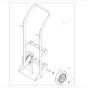 Cart Transportation  Assembly for Wacker BH23-5000007891 (Petrol) Rev.109 Breakers