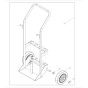 Cart Transportation Assembly for Wacker BH24-5000008992 (Petrol) Rev.102 Breakers