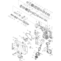 Main Assembly for Makita BHR200 Rotary Hammer Drill