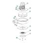 Fan Assembly for Husqvarna