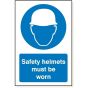 Safety Helmets 3mm Foamex Sign (240mm x 360mm)