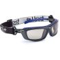 BOLLE Baxter Safety Glasses Wrap Around Frame Platinum Anti-Fog Lens Csp