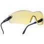 BOLLE Viper Safety Spectacles Blue Nylon Frame with Panoramic Vision Yellow