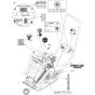 Decals for Bomag BP 10/35