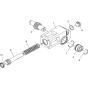 Centre Pole Head Assembly for Wacker BPU2440A 5000007867 (Petrol) Rev. 100 Reversible Plate Compactors