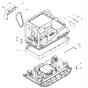 Vibration Plate Assembly-2 for Wacker BPU4045A 5000610345 (Petrol) Rev. 101 Reversible Plate Compactors