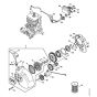 Rewind Starter for Stihl BR 450