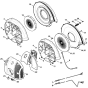 Fan Housing Shroud for Stihl BR500