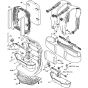 Fuel Tank Backplate for Stihl BR500