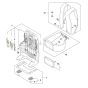 Backplate Assembly for Stihl BRA 600