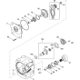 Crankcase Complete Assembly for Wacker Neuson BS50-2i Trench Rammer