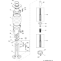 Guide Cylinder Assembly for Wacker Neuson BS50-4 Trench Rammer