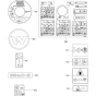 Labels Assembly for Wacker Neuson BS60-2 Walbro Carb (Auto Choke) Trench Rammer