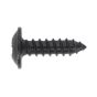 Self Tapping Screw 3.5 x 13mm Flanged Head Black Pozi BS 4174 Pack of 100 Sealey Part No. BST3513