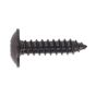 Self Tapping Screw 4.8 x 19mm Flanged Head Black Pozi BS 4174 Pack of 100 Sealey Part No. BST4819