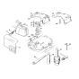 Muffler Kit Assembly for Stihl BT309 Earth Auger