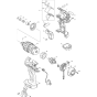 Main Assembly for Makita BTP130 Impact Drivers