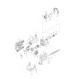 Makita BUR360 Housing Assembly