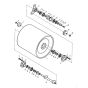 Bomag BW 75 E Drum Assembly