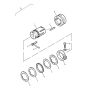 Clutch Assembly for Bomag BW 75 E