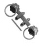 150mm / 6" Plain Ring Handled Gate Latch, Various Finishes