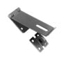 Safety Hasp & Staple, Black & Zinc Plated Finishes, 75-115mm