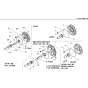 Flange (2) Assembly for Camon C10 (PowerSafe) Rotovators