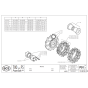 Wheels Assembly for Camon C10 (PowerSafe) Rotovators