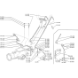 Lever Assembly for Camon C12 (1990) Rotovators